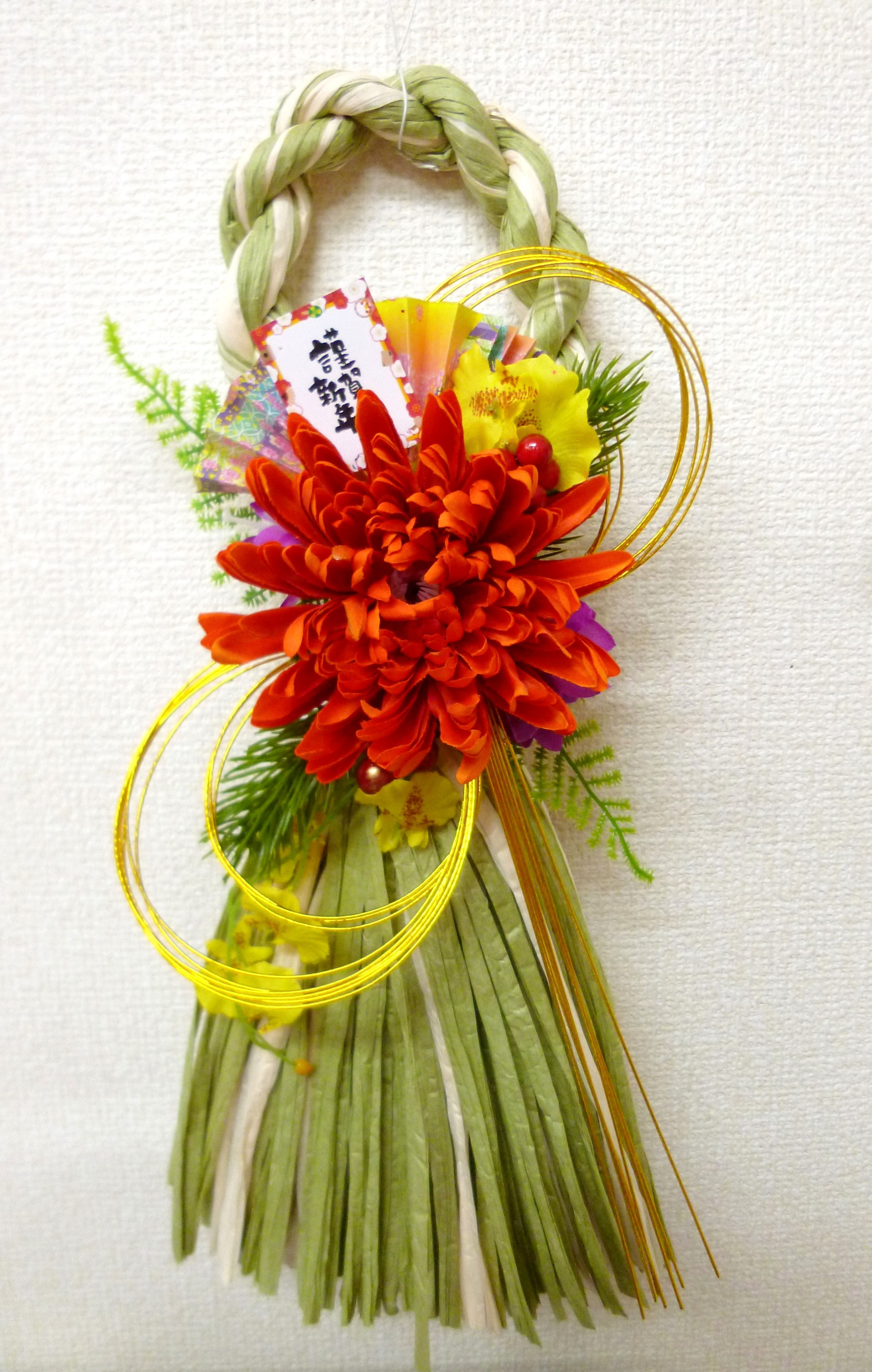 しめ縄飾り（タッセル型）