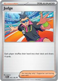 167/182 Judge - Reverse Holofoil Pokémon TCG card