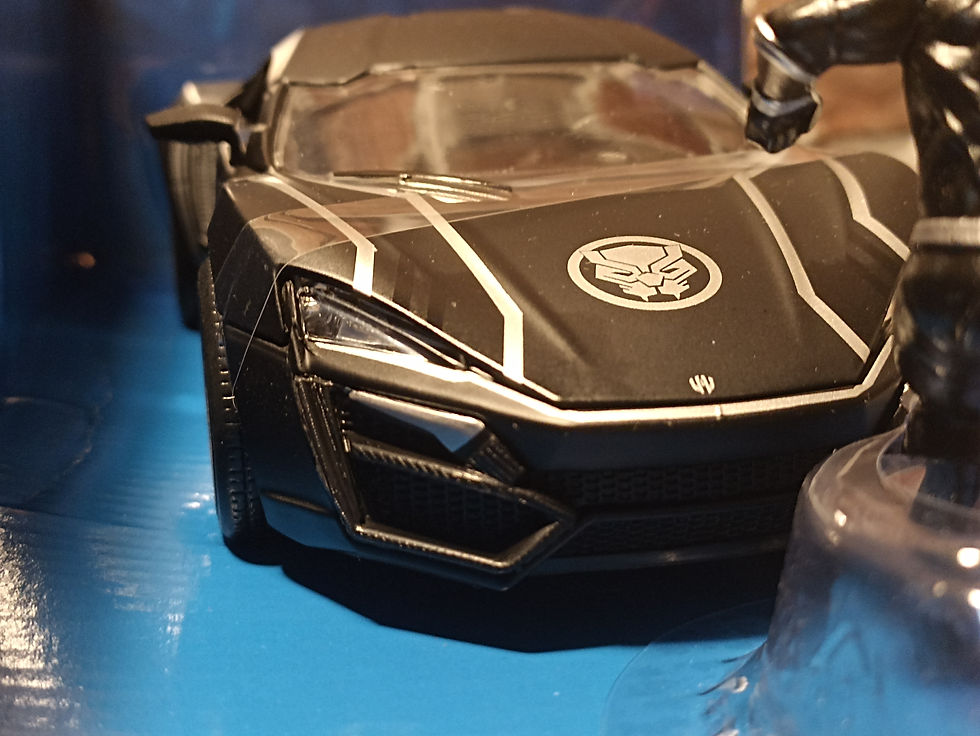 Küçük resim: JADA TOYS BLACK PANTHER & LYKAN HYPERSPORT