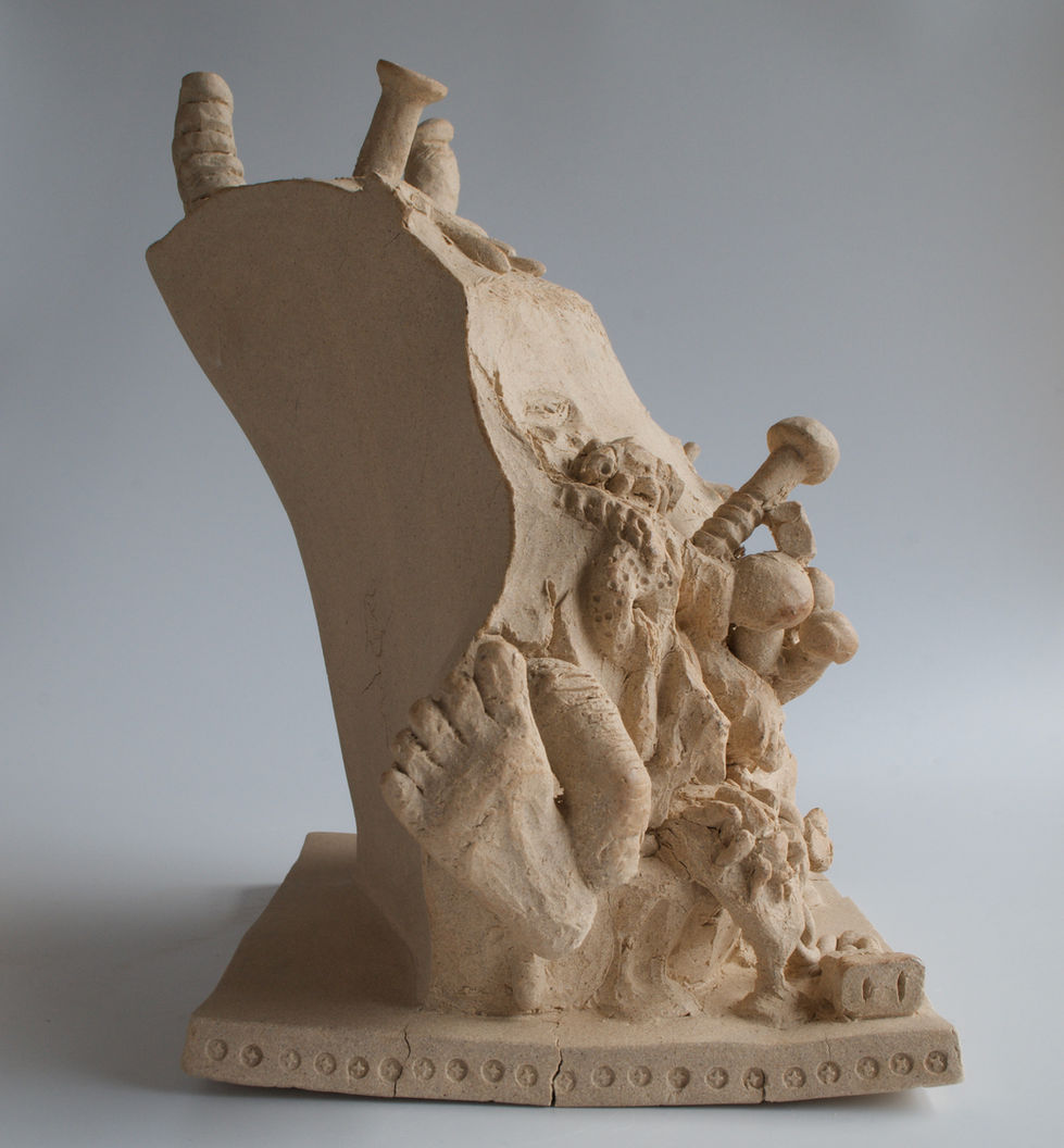 チーズ人間B　側面