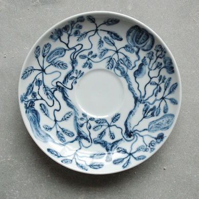 アケビのカップ＆ソーサー　ソーサー