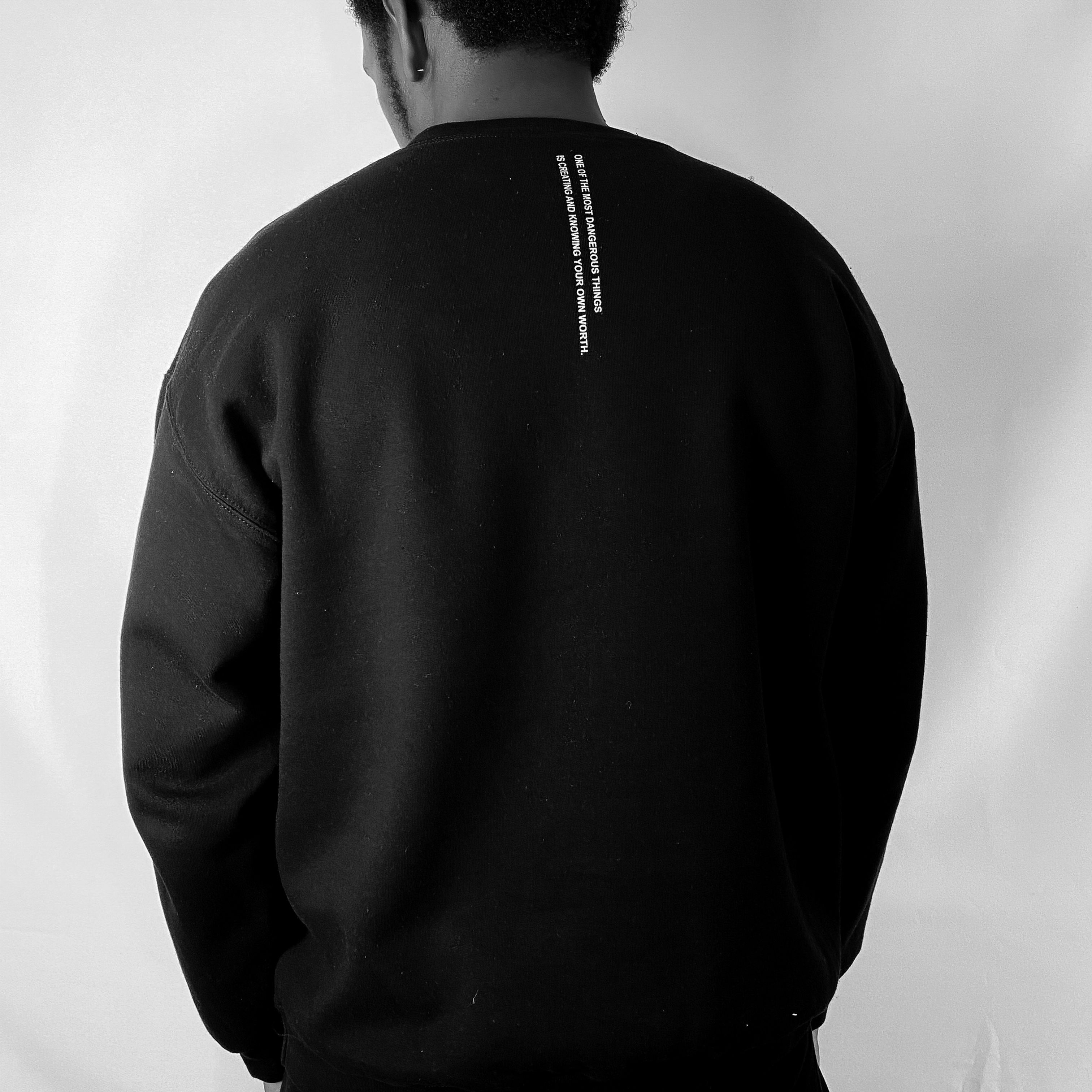 Angels Will Never Die - Sweatshirt (Black)