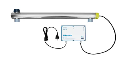 UV-Anlage: Edelstahl-Reaktor mit Vorschaltgerät PURE WATER