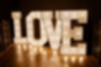 ALPHABET LED LIGHT UP MARQUEE LETTERS FO