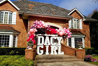 DRIVE BY PARTY DECORATIONS BY YELLOW SHO