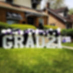 GRAD Big Light Up Marquee Letters_Balloon Decorations_Chicago_ Garduation Party_Yellow Sho