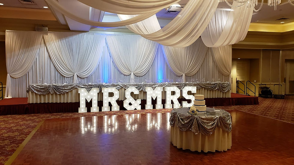 WEDDING Big Letters Yellow Shoes Event rentals Chicago 13