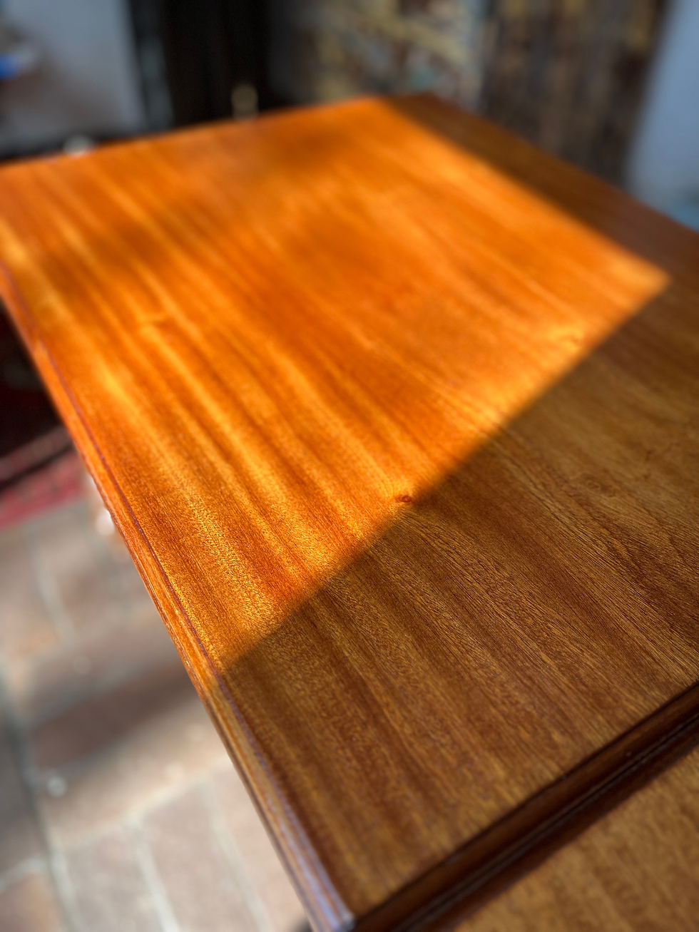 Thumbnail: Neoclassical End Table Top view