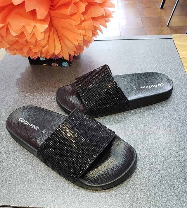 Chanclas de brillos Clearance