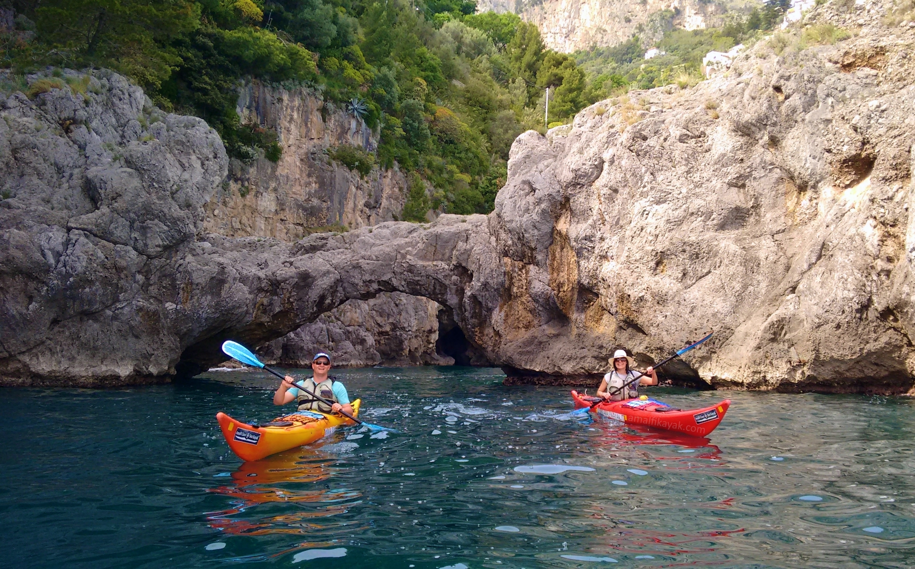 Amalfi Positano Escursioni In Kayak Da Mare In Costiera