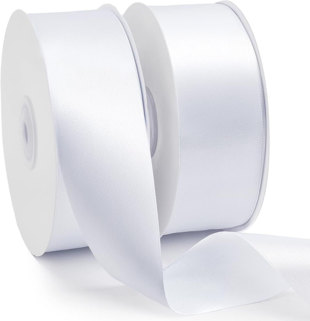 Satin Ribbon-White