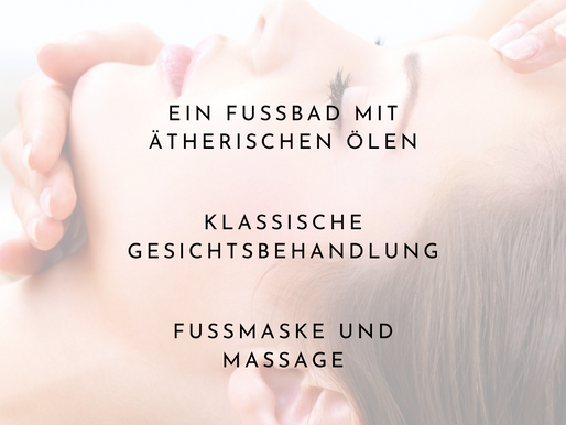Gesichtsbehandlung Delux