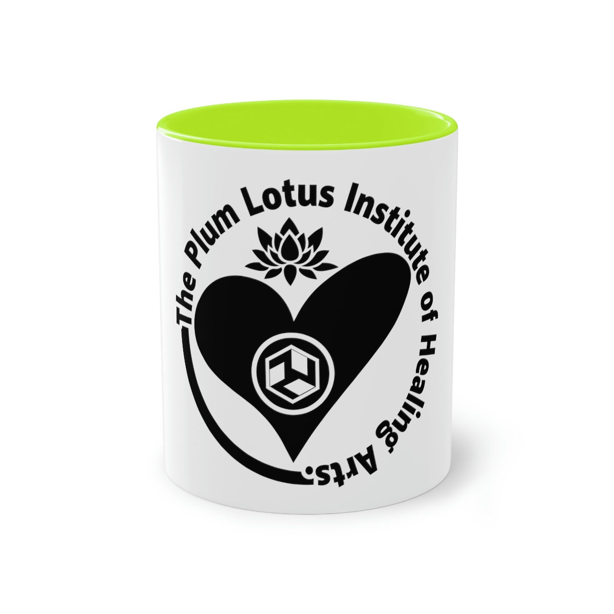 The Plum Lotus Anthakarana Two-Tone Coffee Mug, 11oz