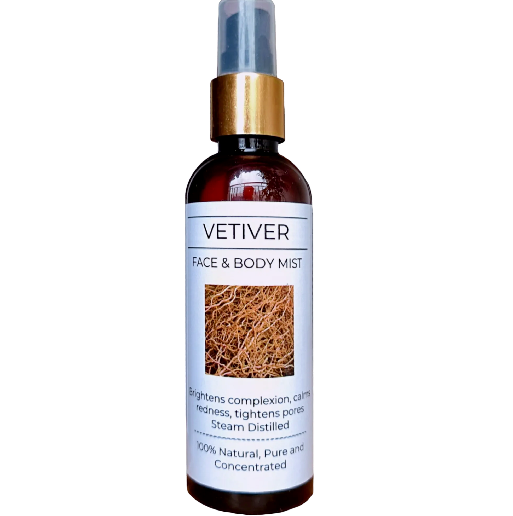 PURE VETIVER MIST - BRIGHTENS COMPLEXION, TIGHTENS PORES, CALMS REDNESS