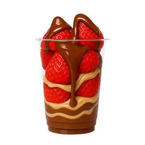 Strawberry Nutueno Cup