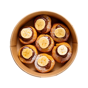 Box Mini Beignets Nutella Bananes