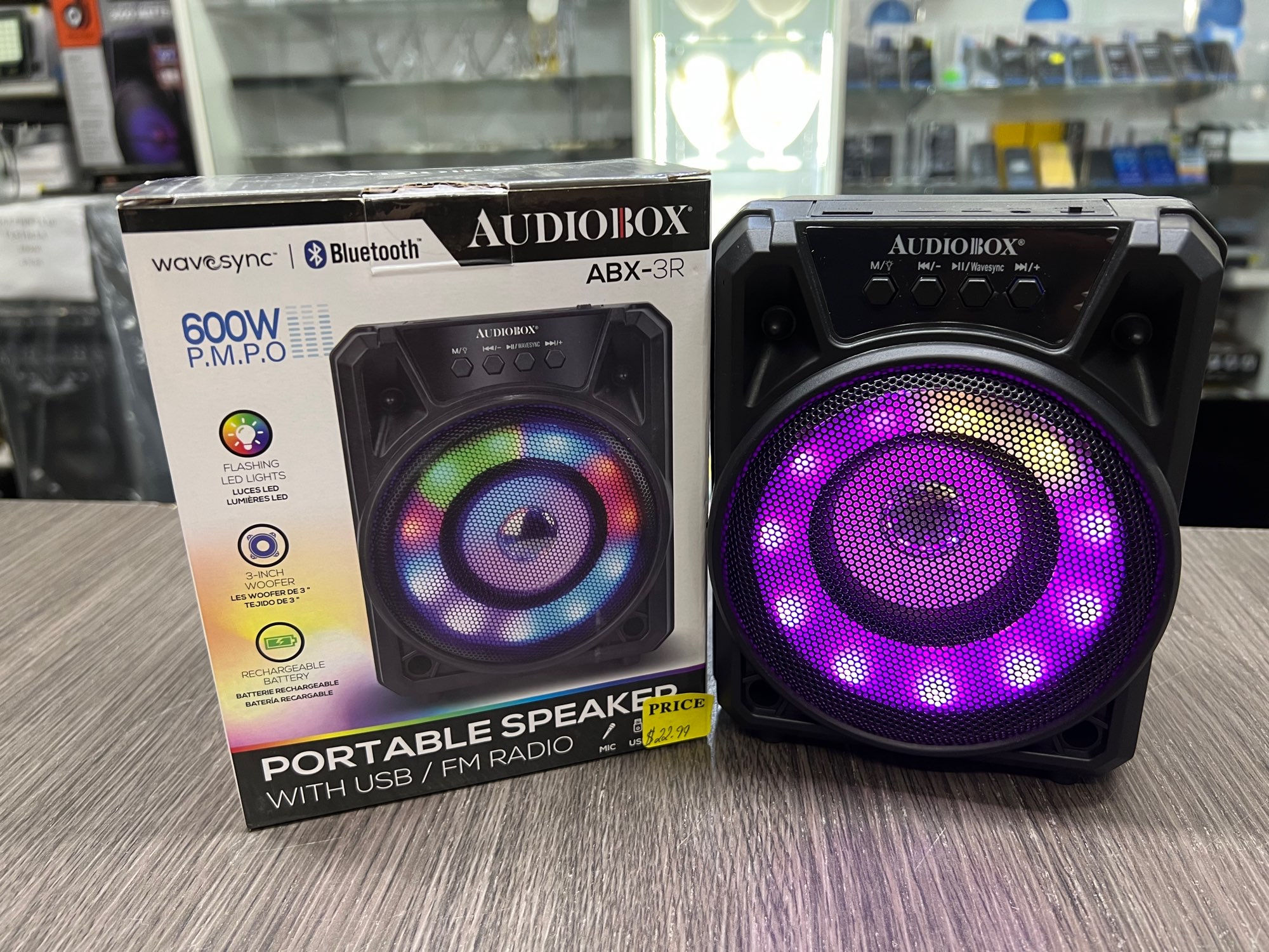 Bocina audiobox 3”