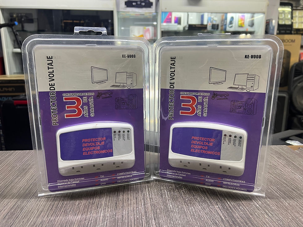 Protector de voltaje 3 en 1