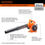 Miniatura: Blower black n decker 25cc
