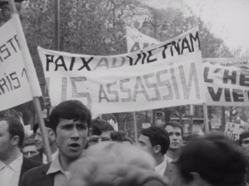 Manifestation anti-guerre Paris