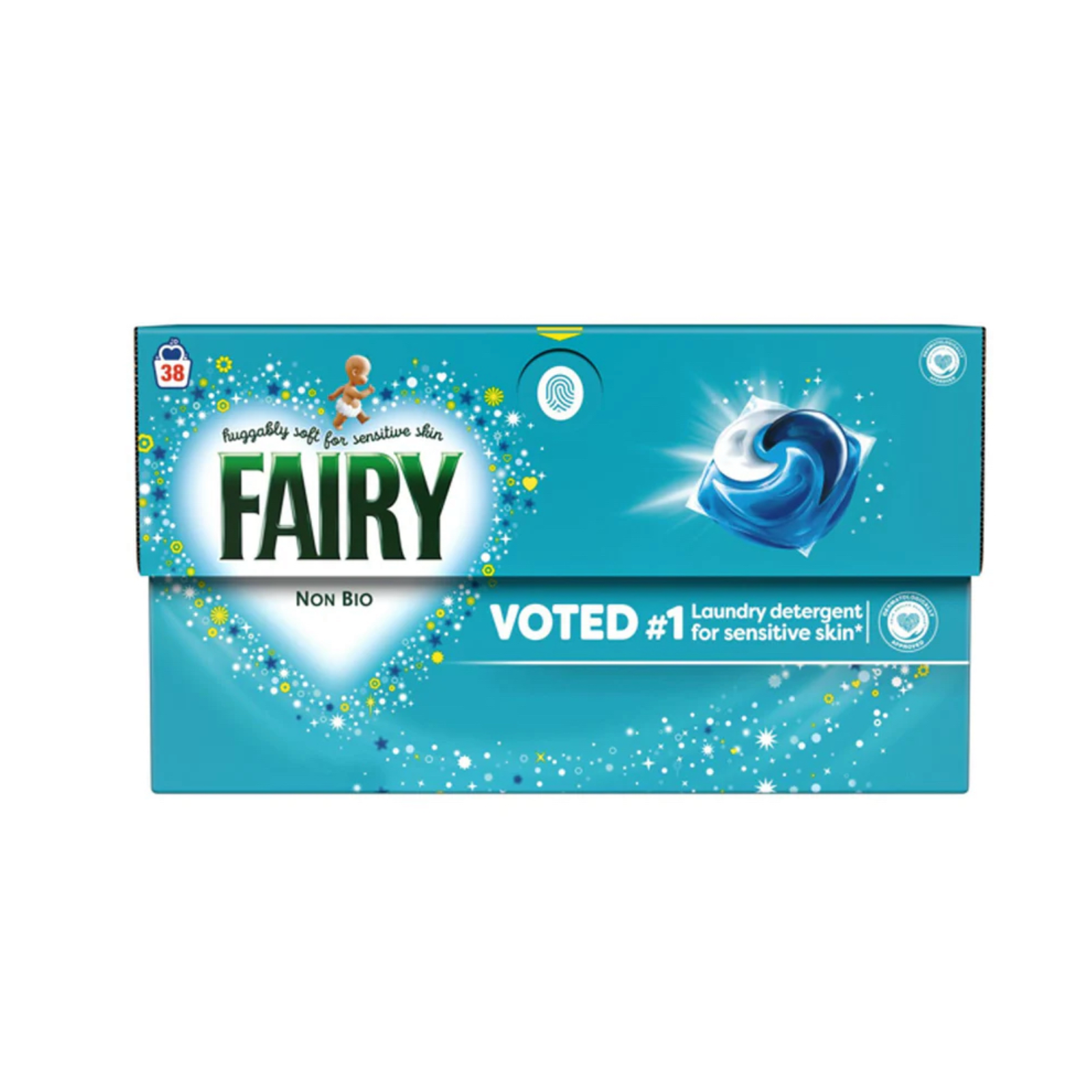 FAIRY NON BIO WASHING PODS 38 WASHES