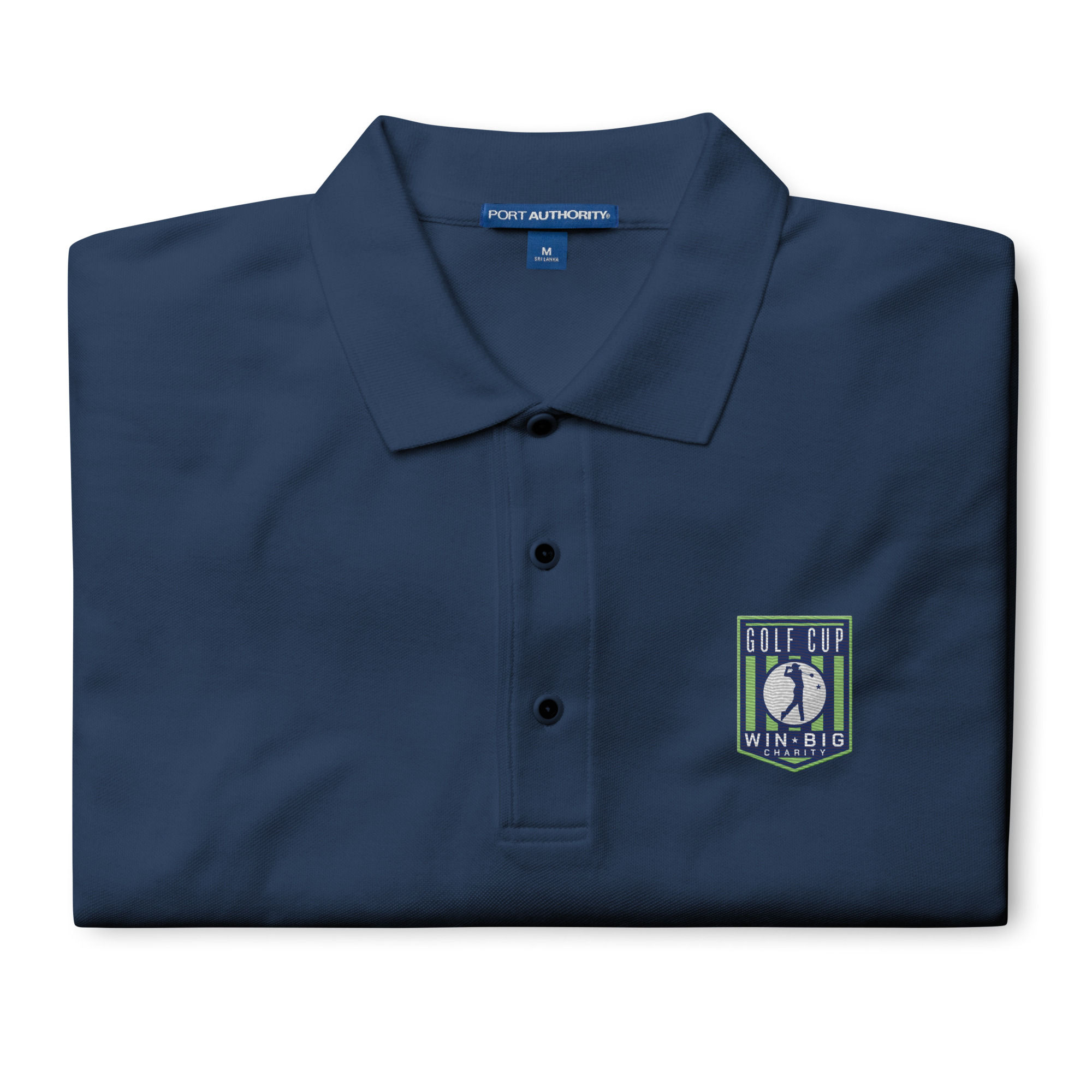 Men's Premium Golf Cup Polo
