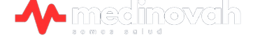 Logo Oficial  Medinovah letras blancas