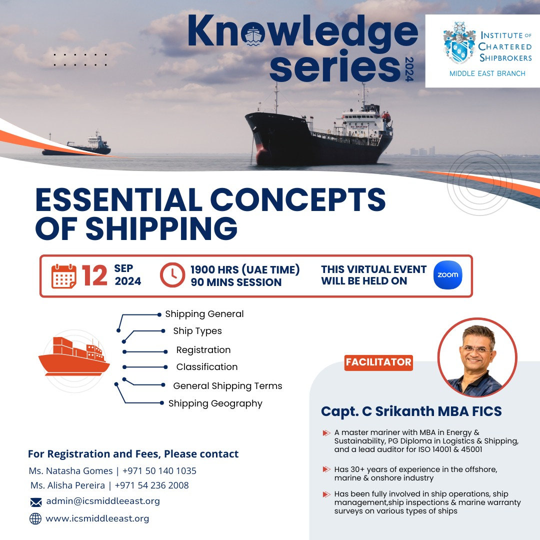 Essential Concepts of Shipping | Institute Of Charter