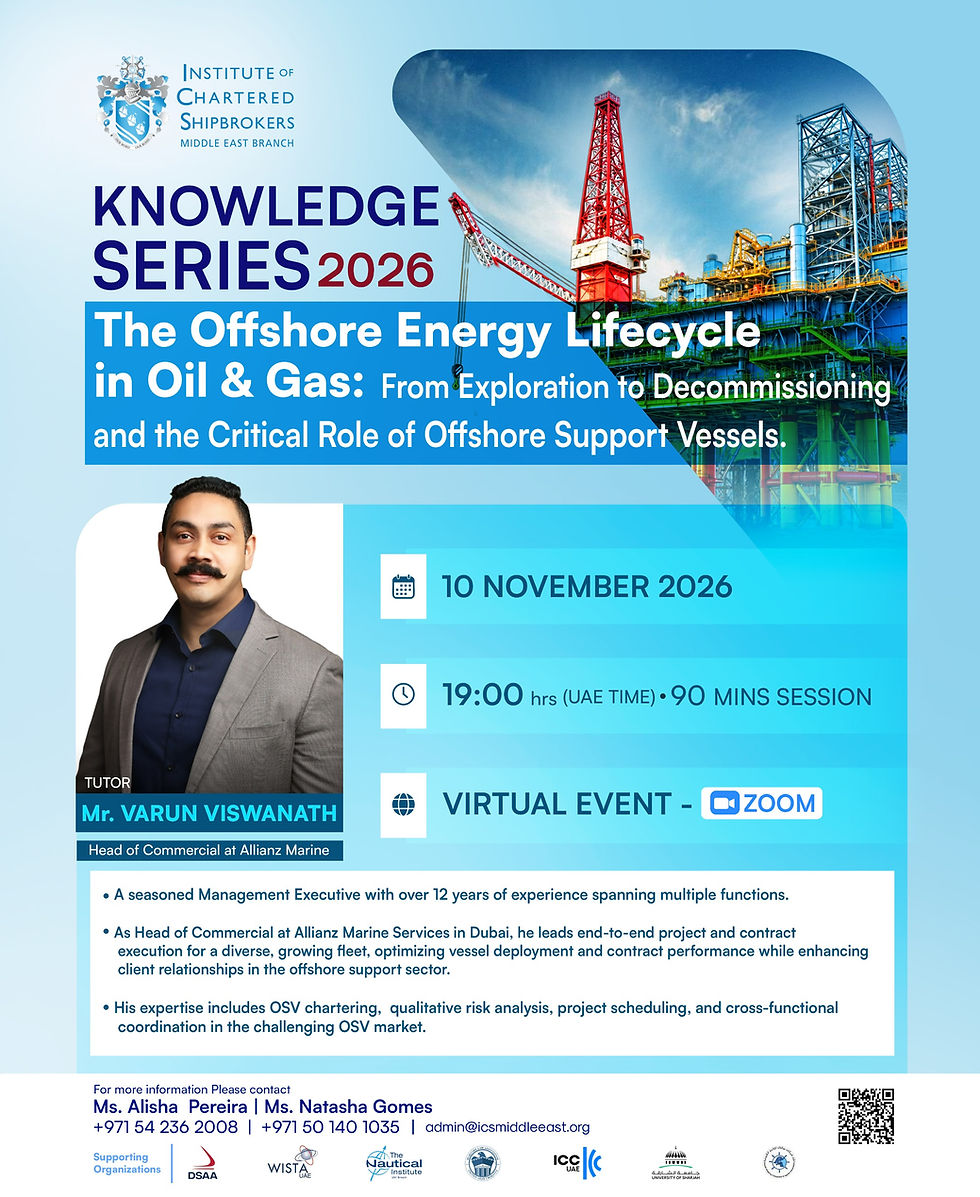 The Offshore Energy Lifecycle in Oil & Gas: From Exploration to Decommissioning & the Critical Role of Offshore Support