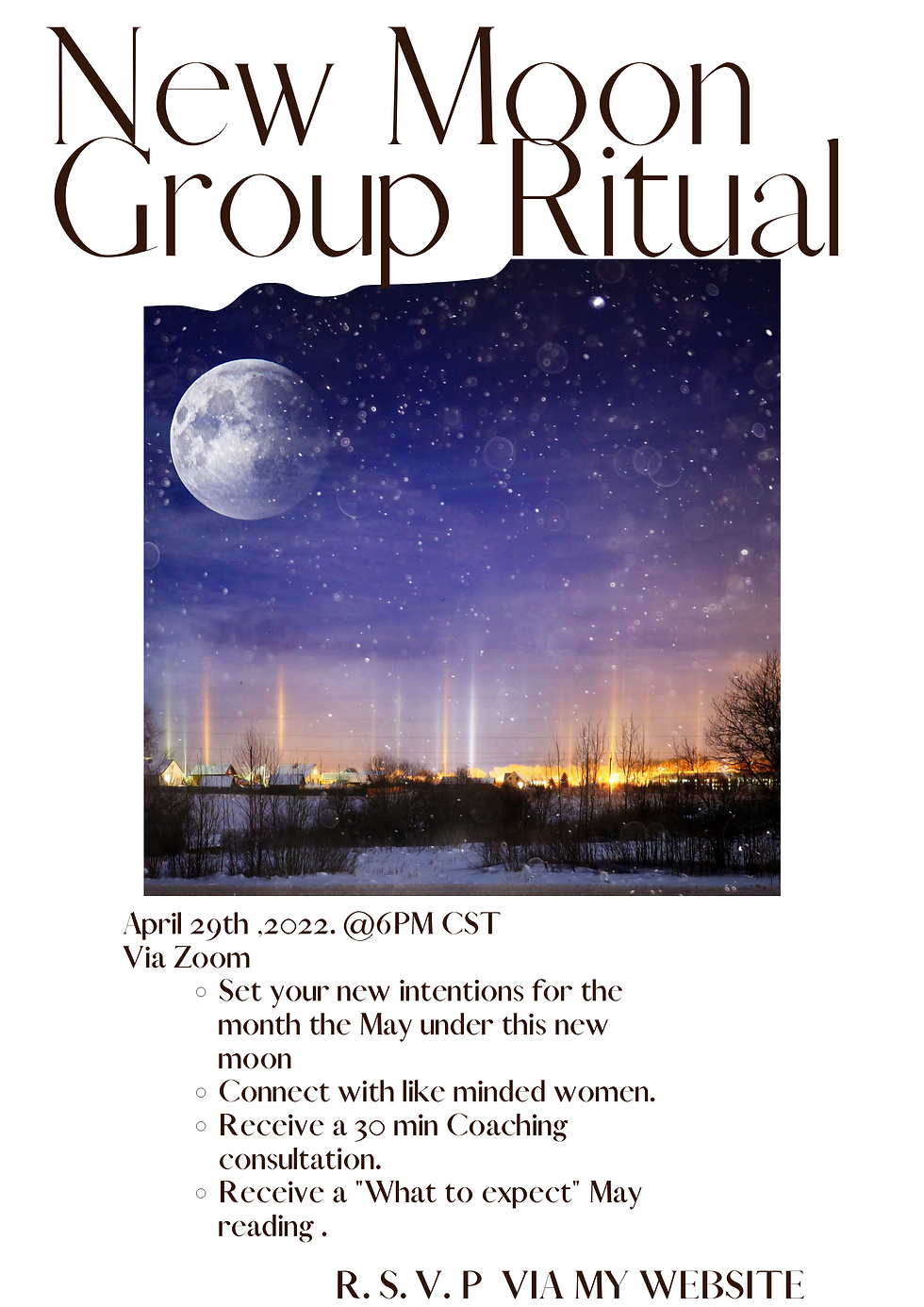 New Moon In Taurus Group Ritual