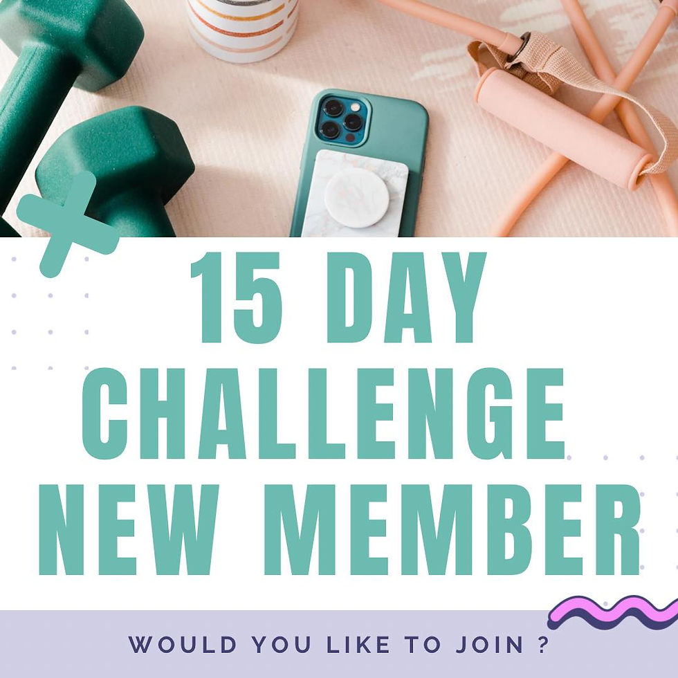 15 Day Fitness Challenge