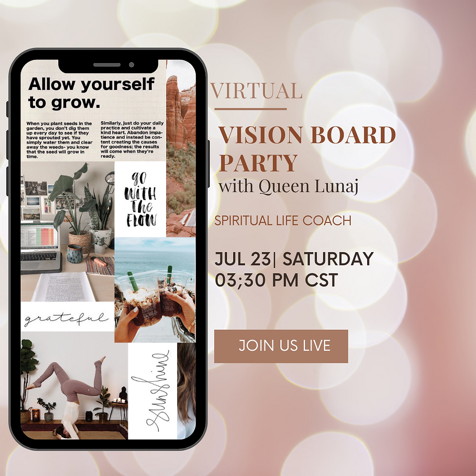 Virtual Vision Board Party
