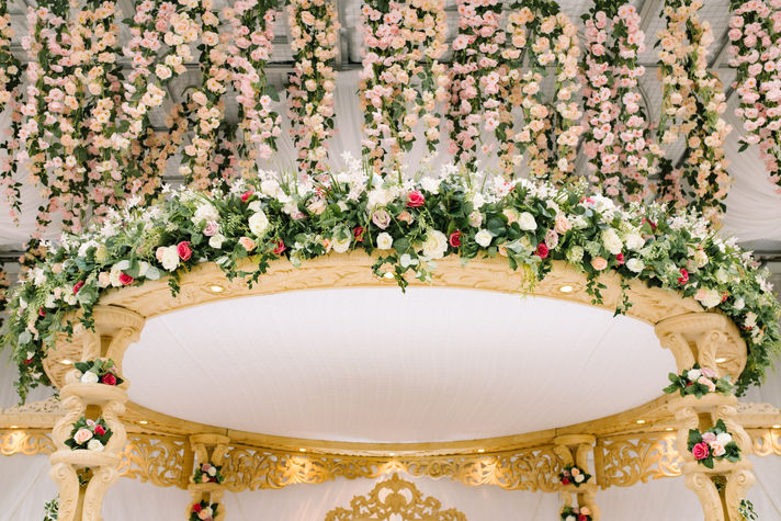 rustic wedding decor, indian, mandap, harrow, london
