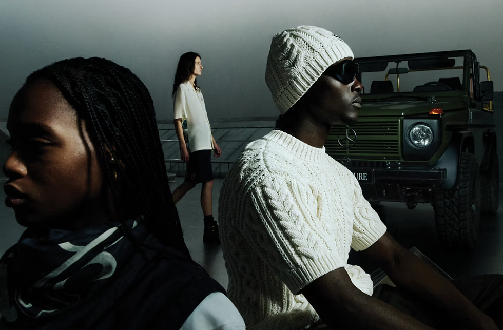 MONCLER x MERCEDES-BENZ x NIGO: ¡Vaya threesome!