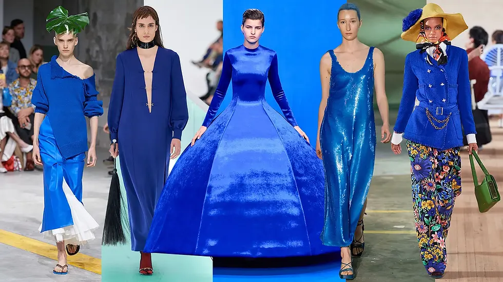 Todas las prendas azules que necesitas para desafiar al 'blue monday’