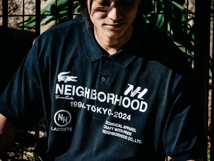 NEIGHBORHOOD x LACOSTE para HARAJUKU