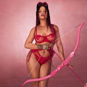 RIHANNA preparada para San Valentín con SAVAGE X FENTY