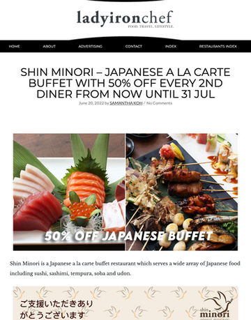 Ladyironchef Article