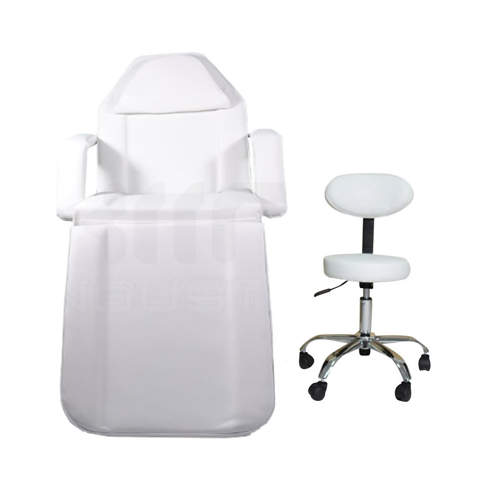 Miniatura: Set Cama De Belleza Con Silla De Uso Rudo Para Salón