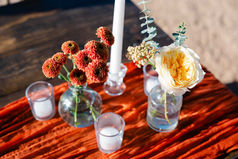Sharing precious and unforgettable moments with loved ones at a ranch wedding.