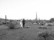 A touching and emotional moment from an Arizona wedding.