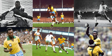 The memorable moments of Pele's career