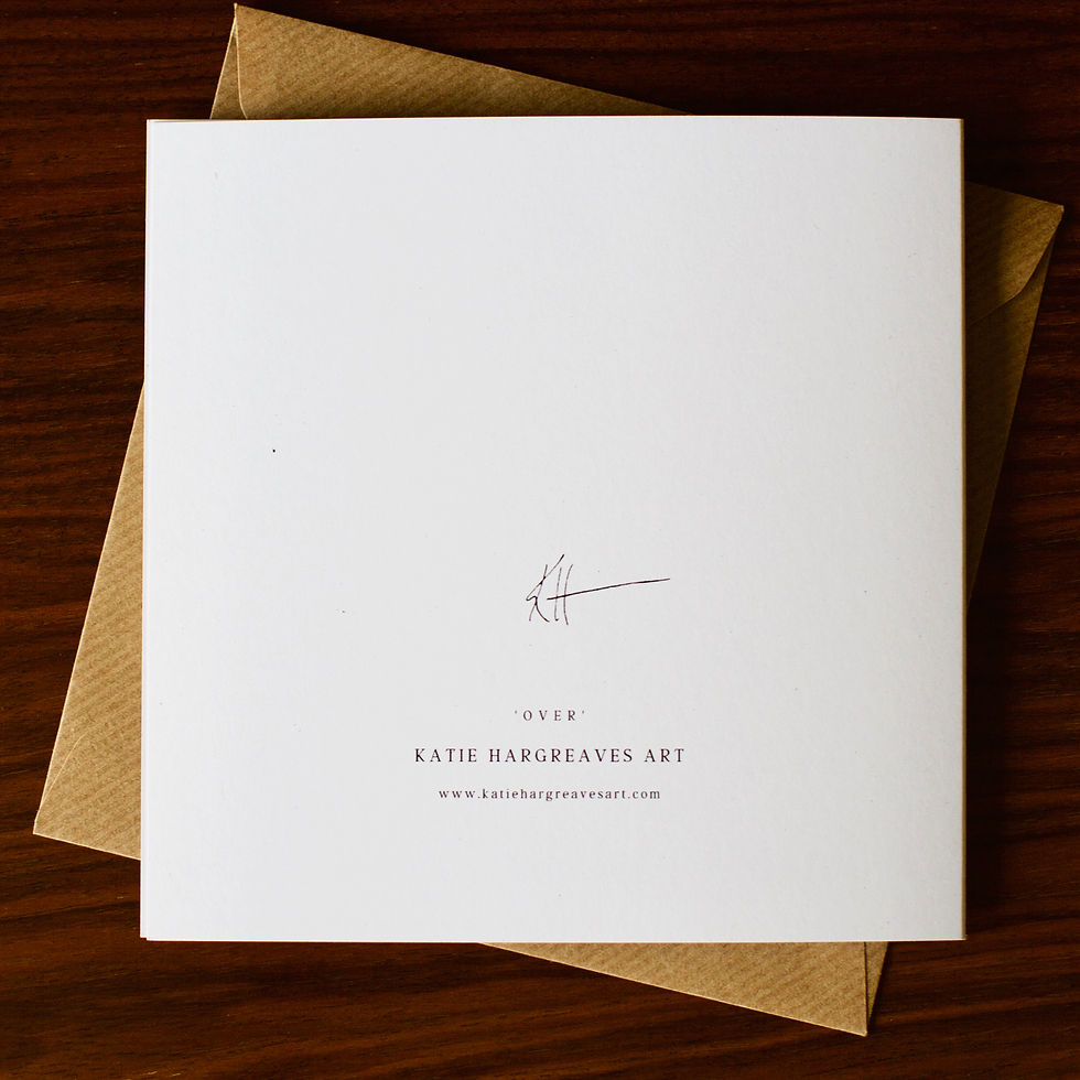 Thumbnail: 'Over' Greetings Card