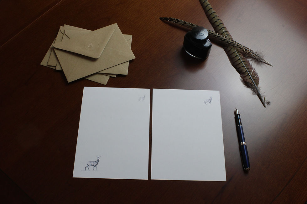 Thumbnail: 'Orchard Roe' Writing Set