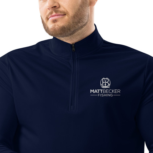 Matt Becker Fishing Adidas Quarter Zip Pullover | MattBeckerFishing
