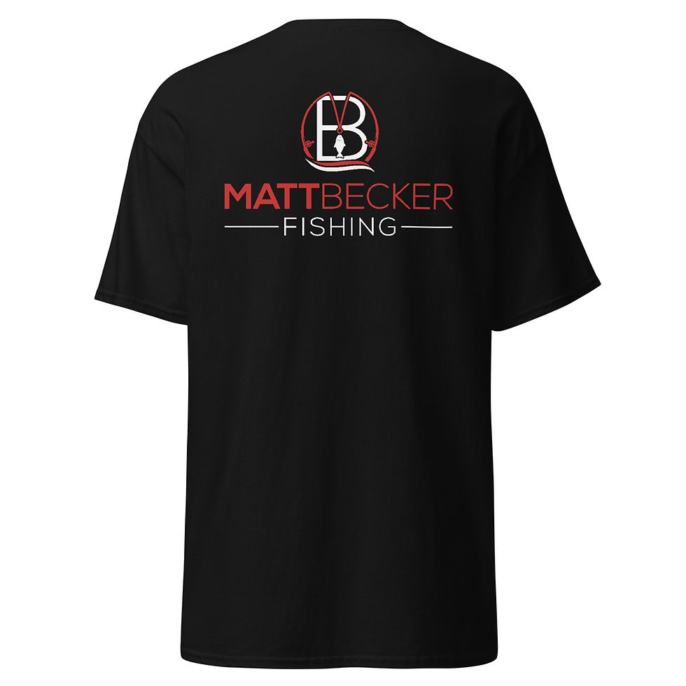 Thumbnail:  Matt Becker Fishing Classic T-Shirt (Black, Navy & Blue)