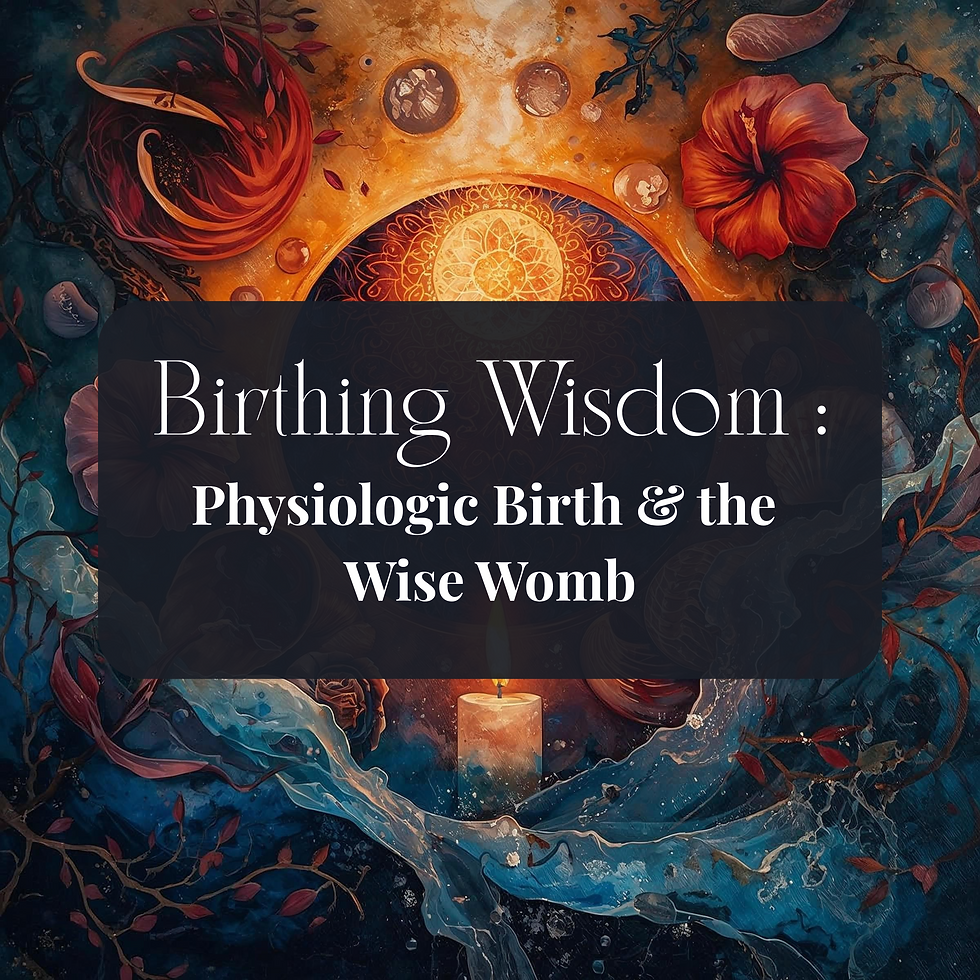 Birthing Wisdom : Physiologic Birth & the Wise Womb - Join Waitlist