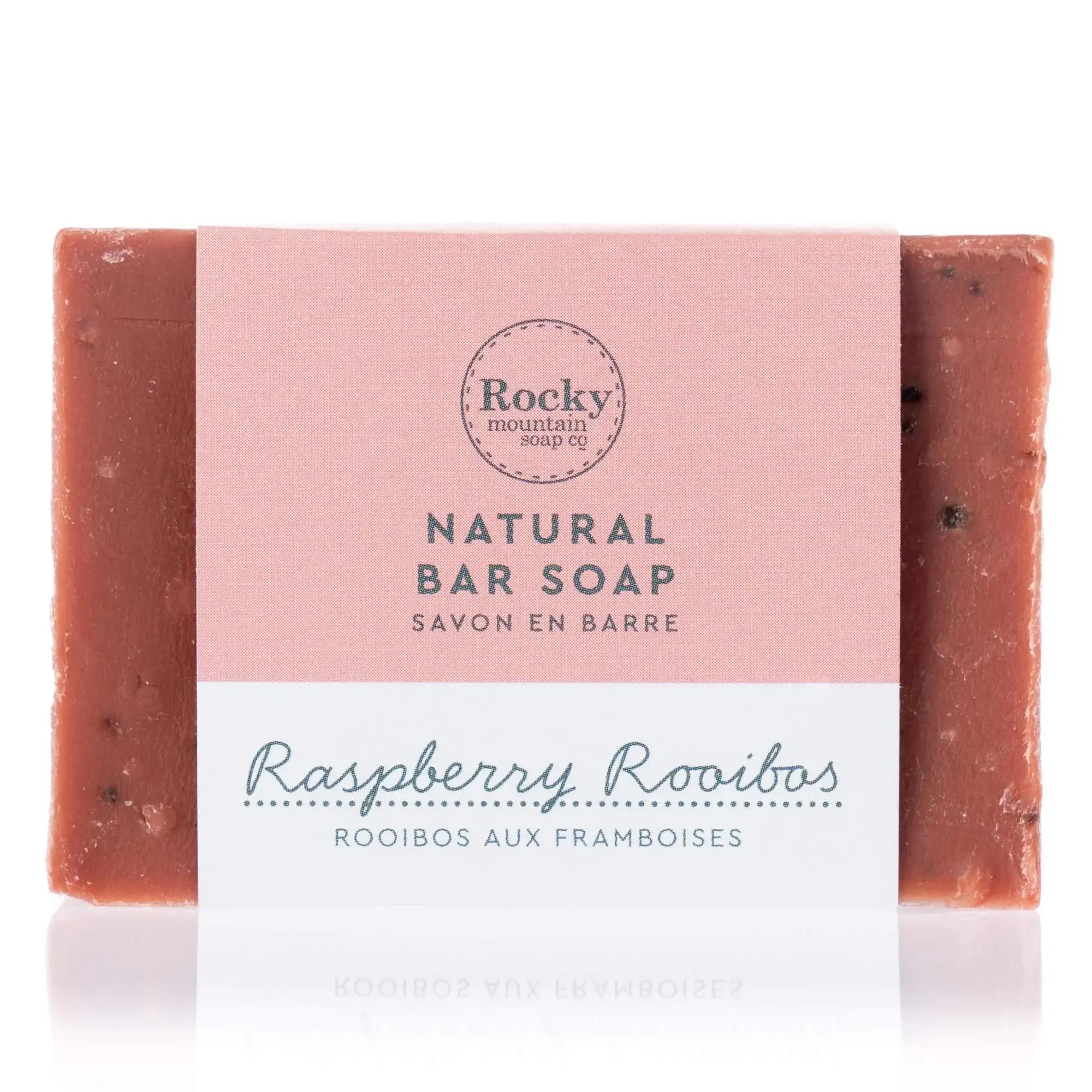 Raspberry rooibos soap