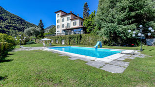 Luxus Villa Argegno Comer-See Pool Landschaft