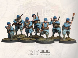 Allies on the Aisne - What’s coming in the latest 1918 Kickstarter campaign from Warfulcrum Games?